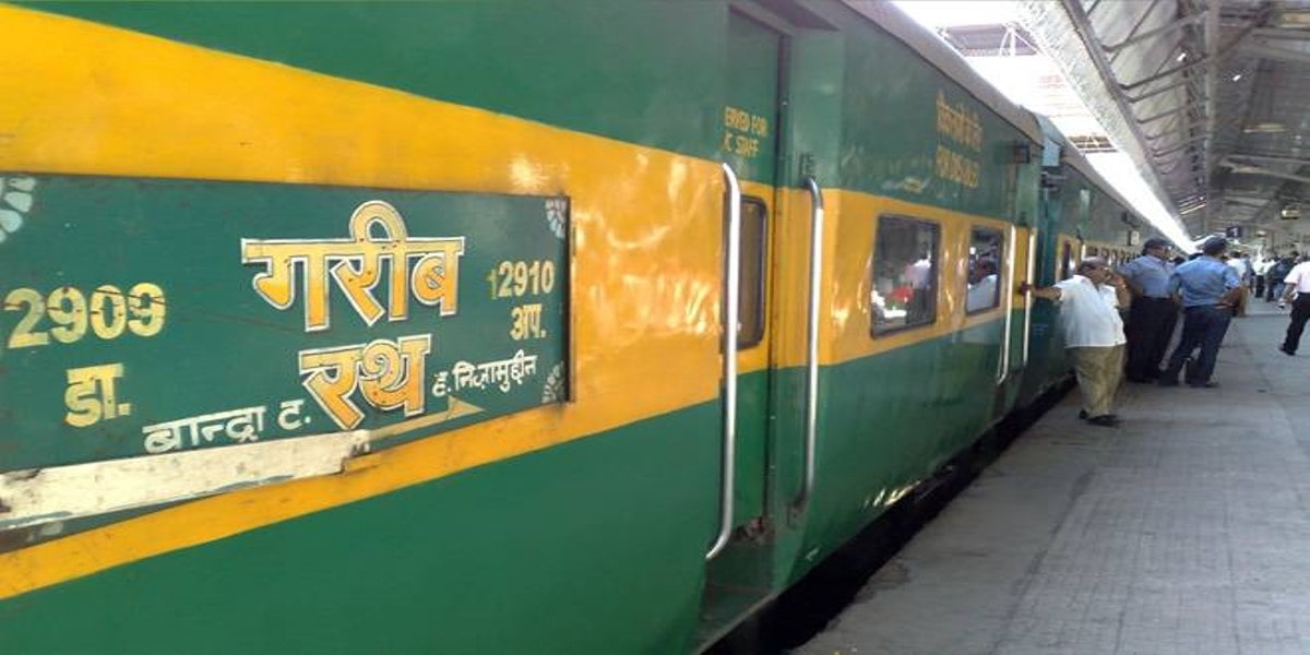 Gairb rath express indian railwa