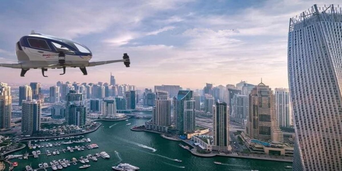 Volocopter Air taxi drone taxi image