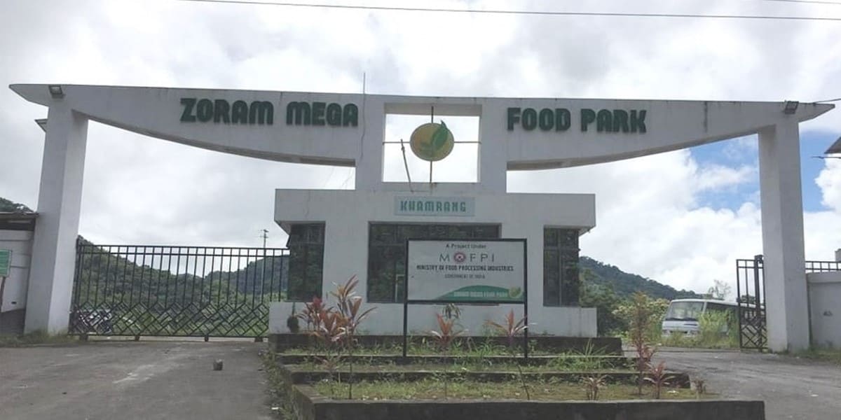 Zoram mega food park mizoram